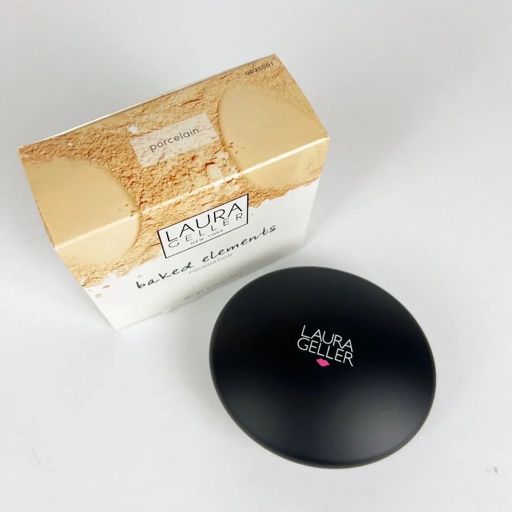 Laura Geller Baked Elements Foundation PORCELAIN .19 oz/5.5g Full Size RARE